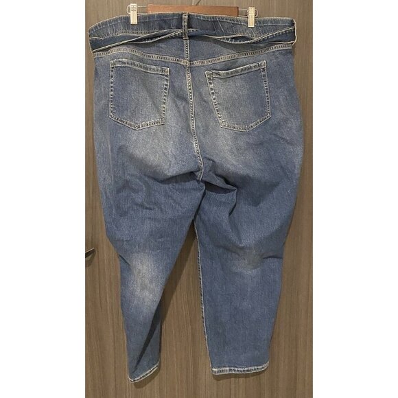 TORRID Jeans‎ Women’s Size 22 Denim Straight Utility Shelby Belted NEW NWT - Picture 2 of 6